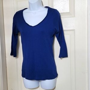 Girls blue Segments Top # 108